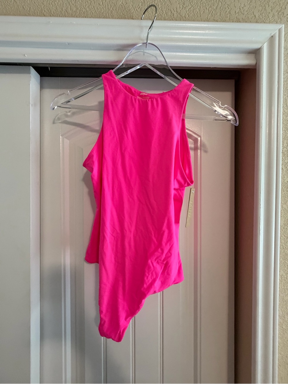 Skims Hot Pink bodysuit